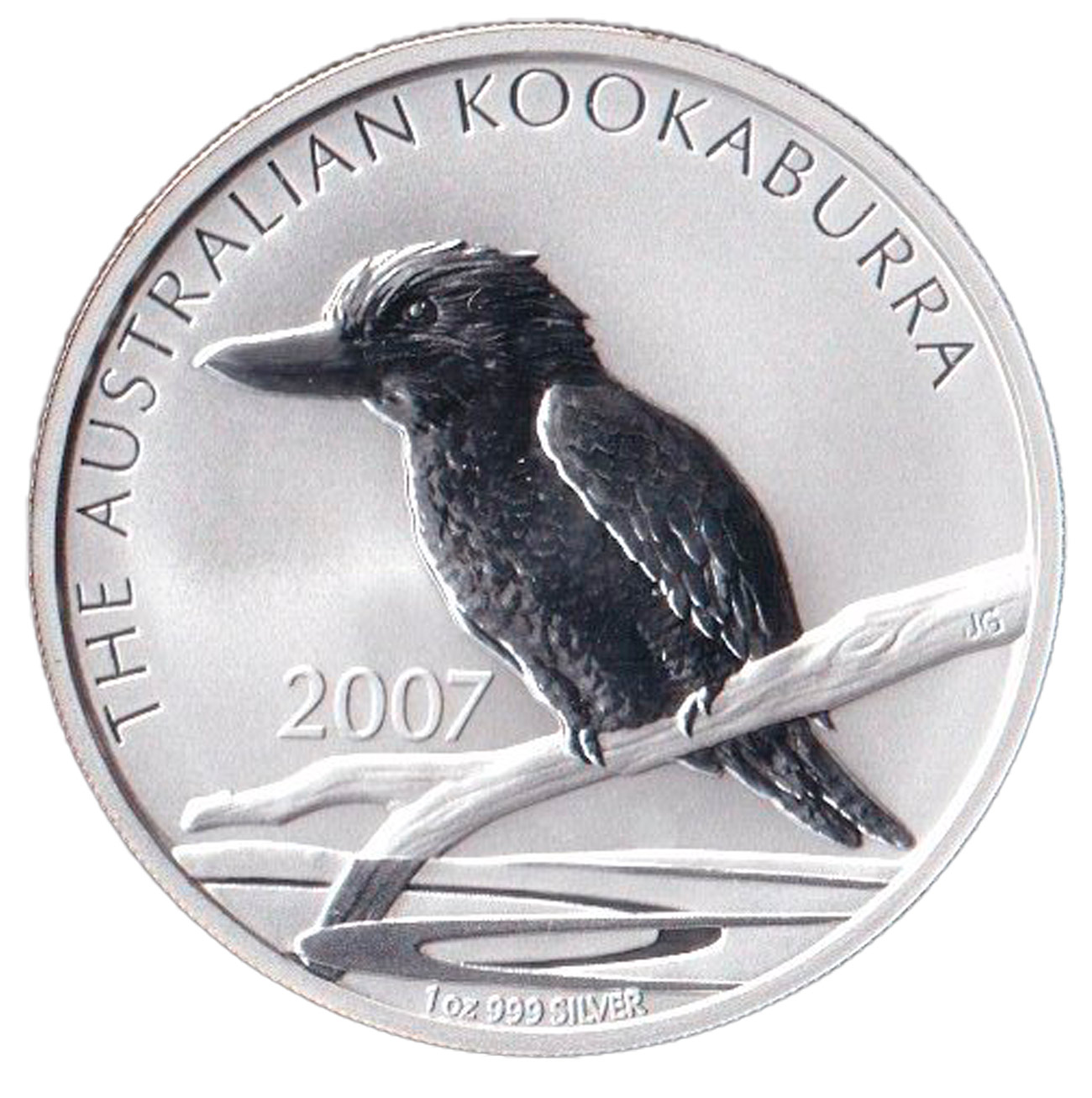 2007 AUSTRALIA Kookaburra Argento Oncia