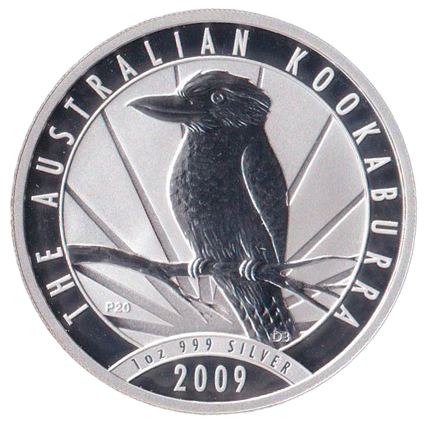 2009 AUSTRALIA Kookaburra Argento Oncia BU