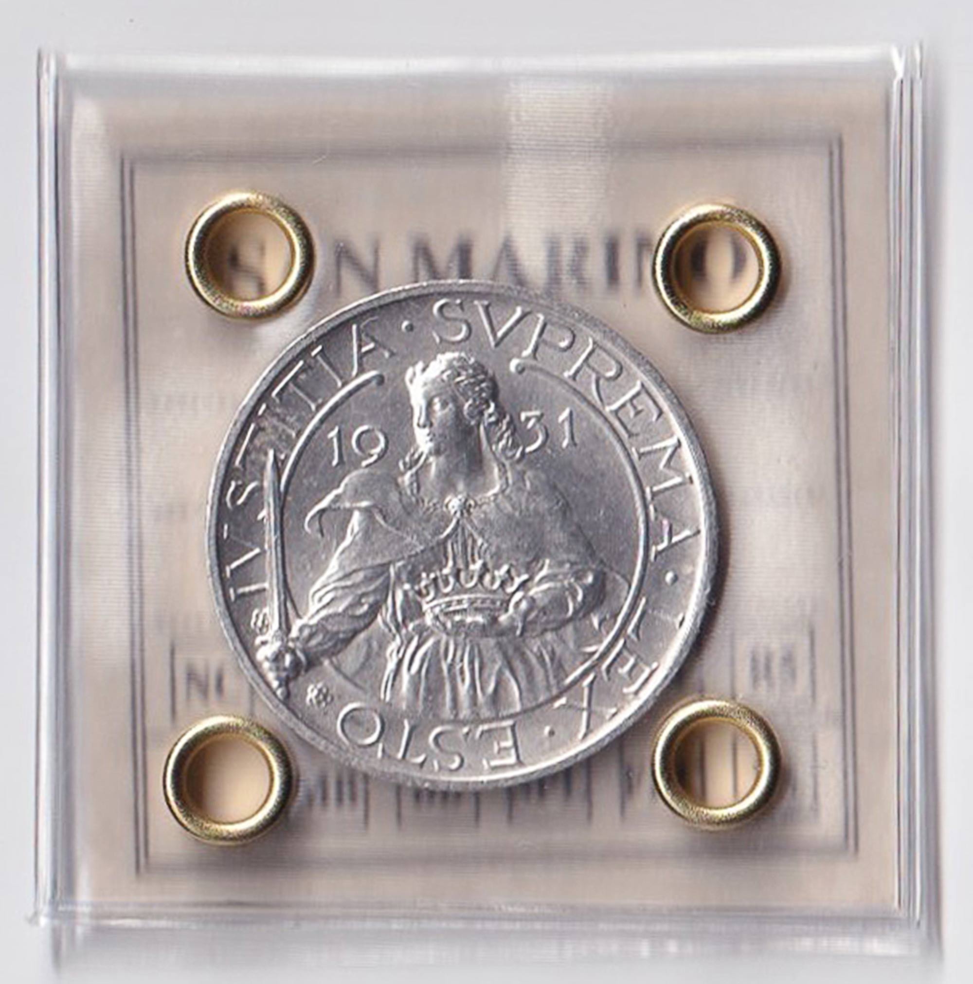 1931 - 10 Lire Ottima Conservazione San Marino Q/Fdc