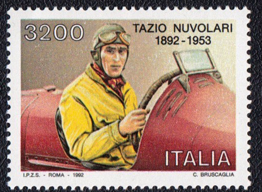 1992 - Centenario della nascita del Pilota Tazio Nuvolari