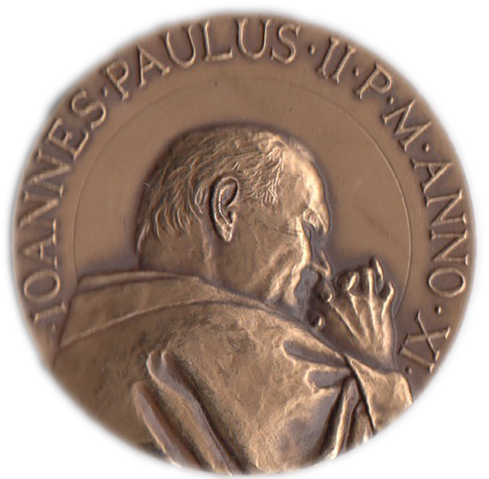 1989 - ANNO XI  MEDAGLIA BRONZO Giovanni Paolo II