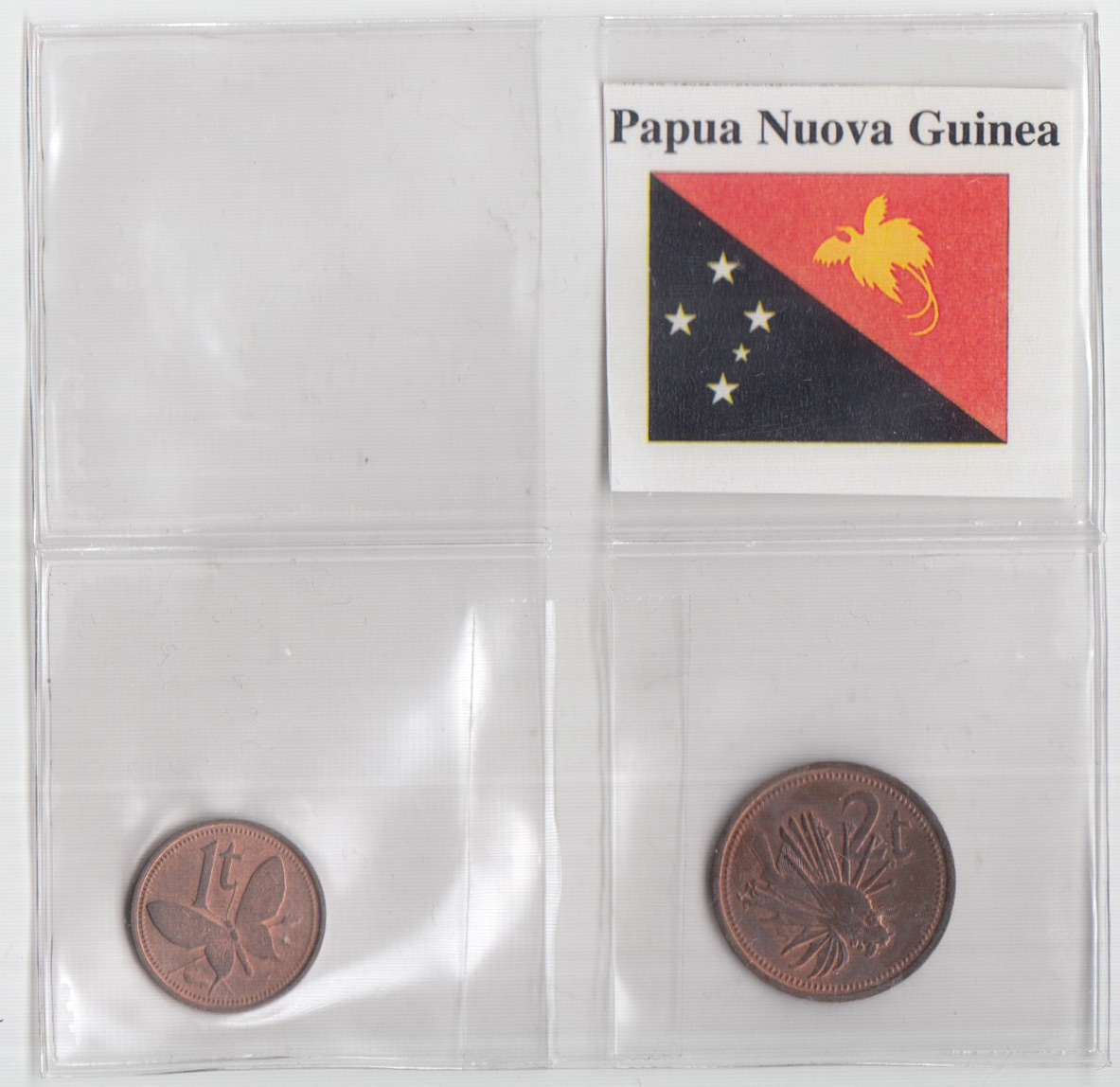 Papua Nuova Guinea set di monete anni misti Spl+