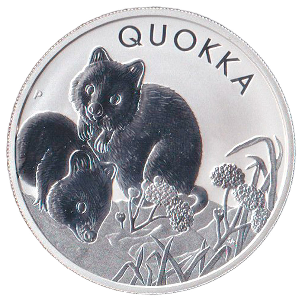 2022 - 1 Dollaro Argento 1 OZ Australia Quokka FDC