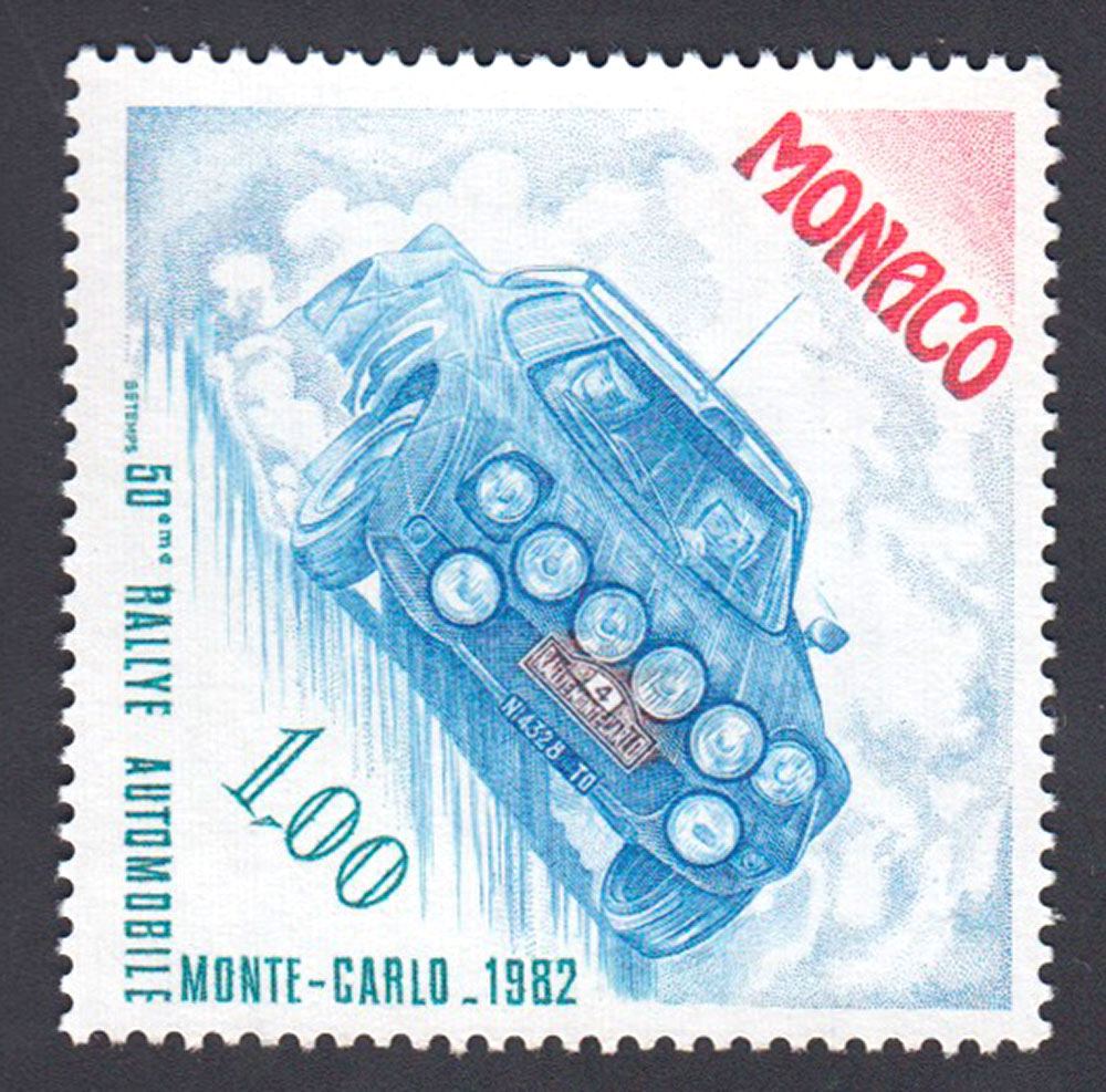 Monaco 1981 1 val. 50° Rally Automobilistico