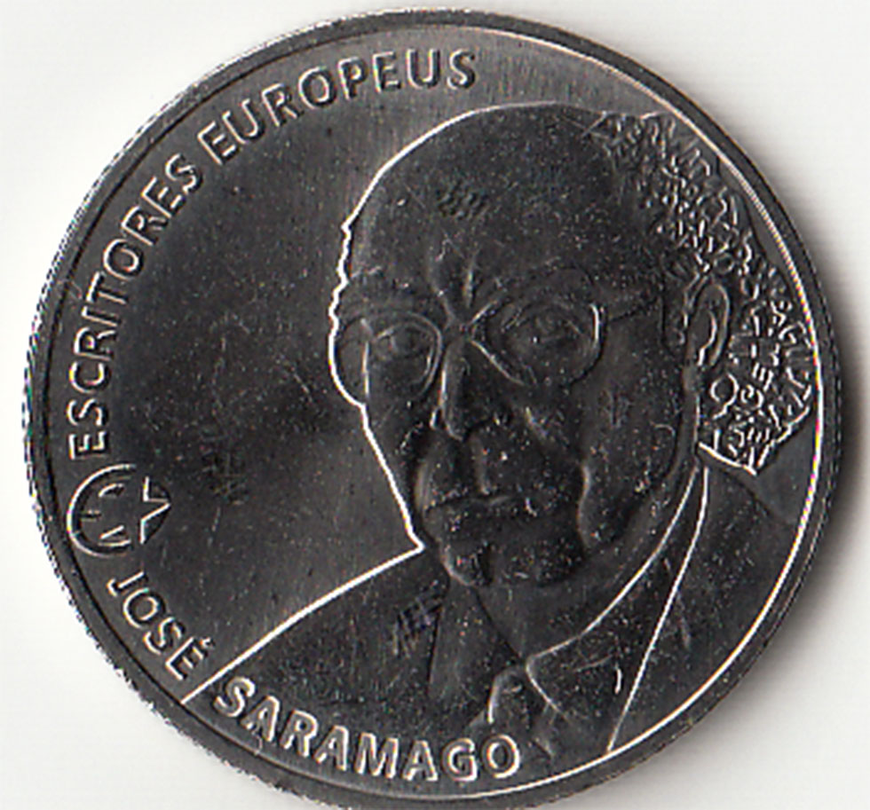 2013 - 2,5 euro PORTOGALLO Jose Saramago Fior di Conio