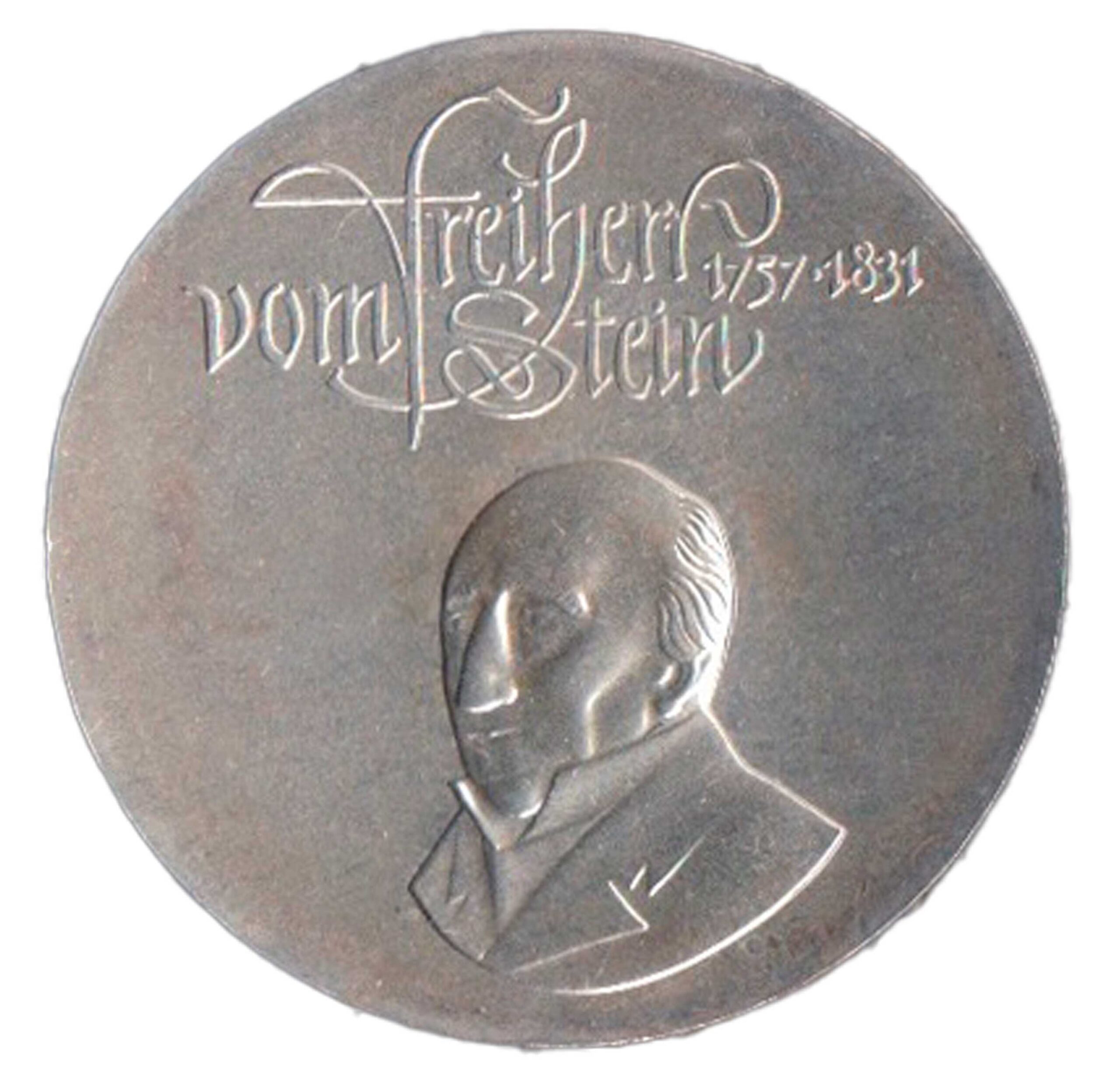 DDR 1981 150° anniv- Morte di Heinrich Friedrich Karl von Stein