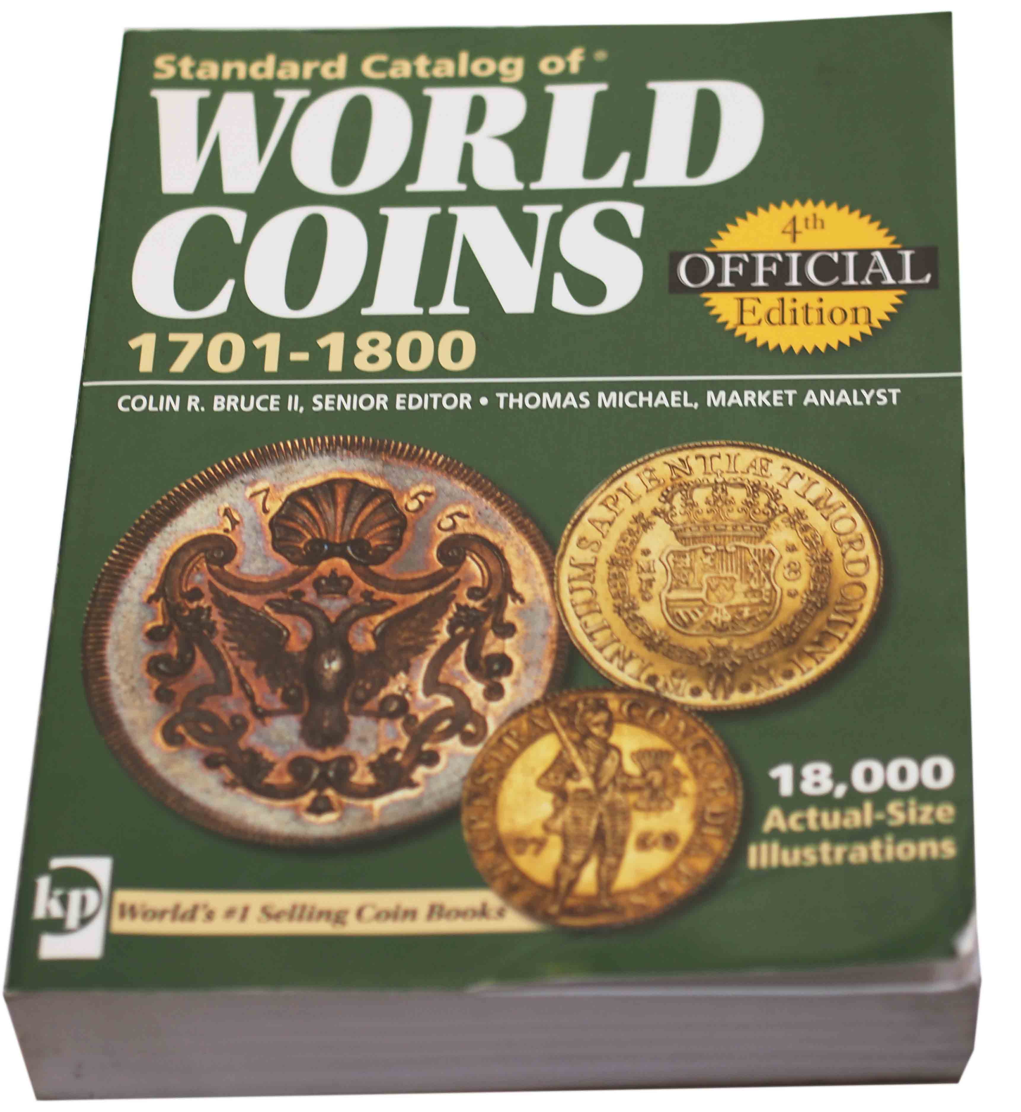 Catalogo World Coins 4 Edizione 1701-1800 Condizioni Eccelente Edizion. Krause