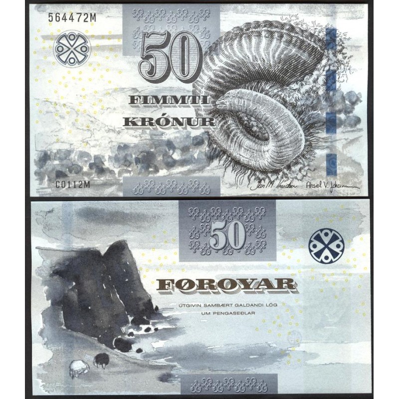 ISOLE FAEROE  50 Kronur 2011