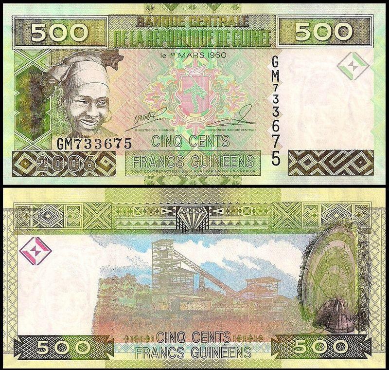 GUINEA 500 Franchi 1985-2012 Fior di Stampa