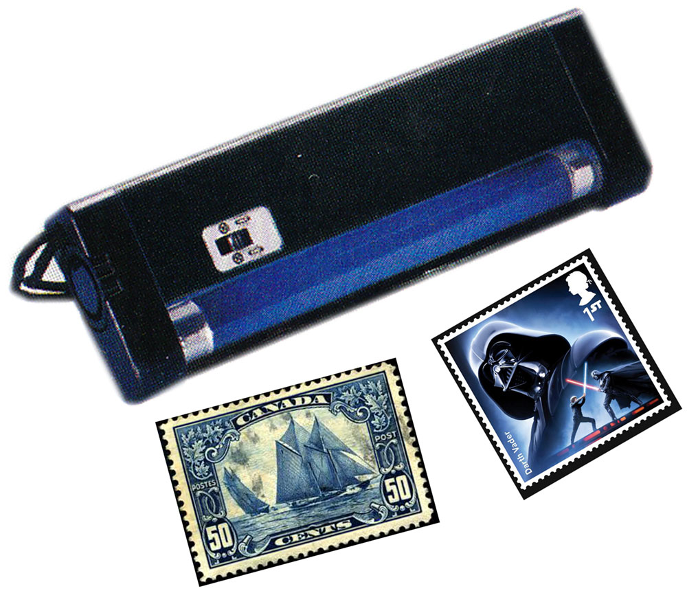 Lampada UV onde lunghe Nuova ideale per francobolli e documenti