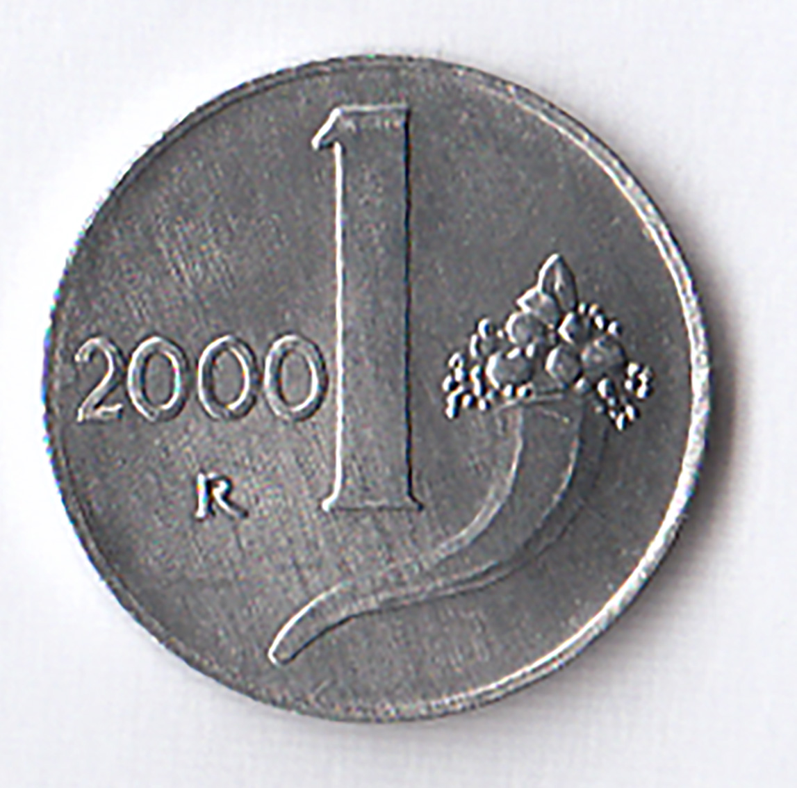 2000 Lire 1 Cornucopia Fior Di Conio Italia