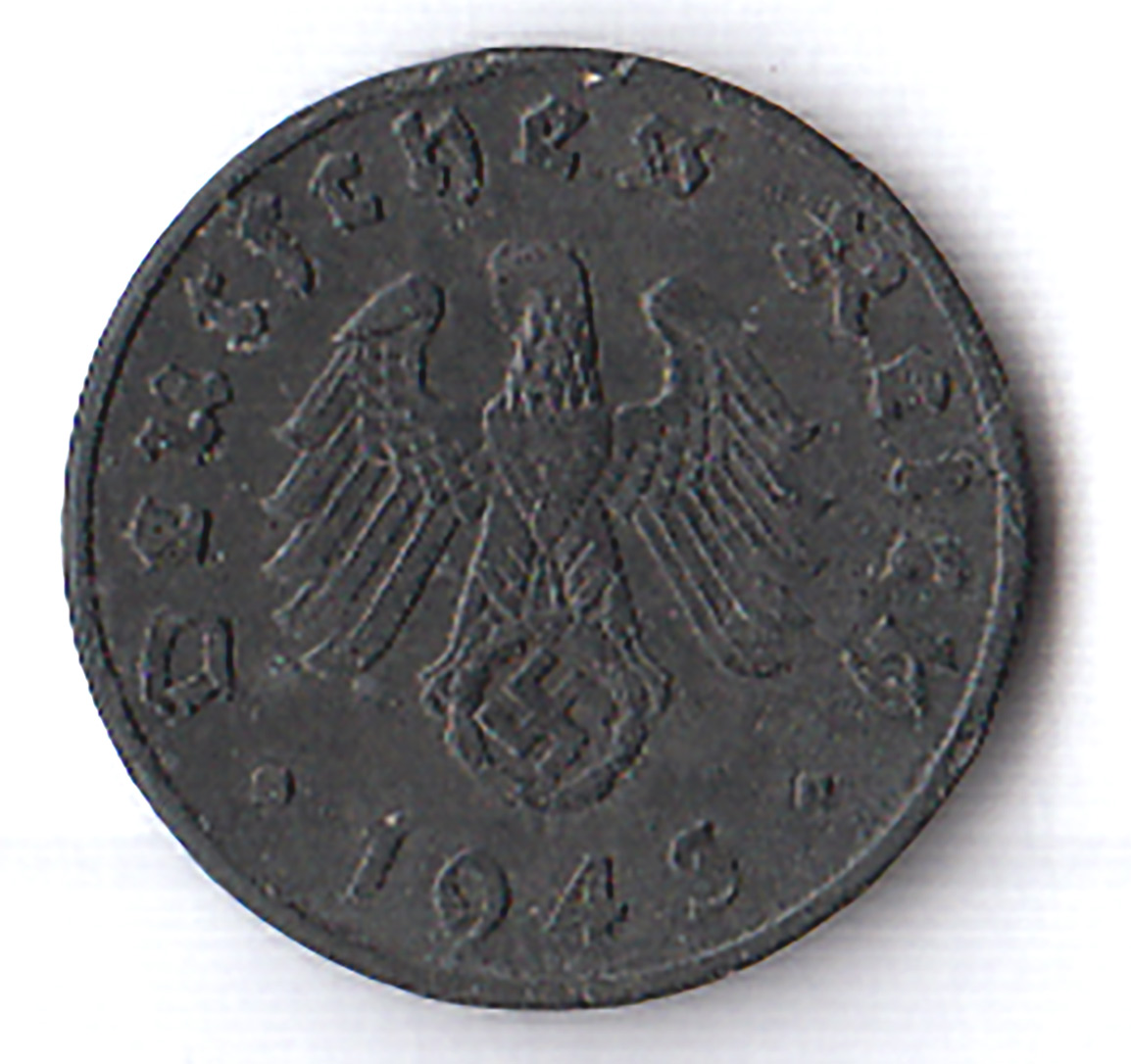 1943 - Terzo Reich 1 Reichspfennig MB Zecca D