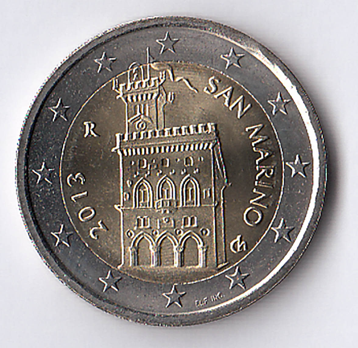 2013 -  2 Euro SAN MARINO Palazzo del Governo UNC