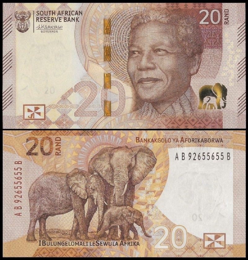 SUD AFRICA 20 Rand 2023 Fior di Stampa